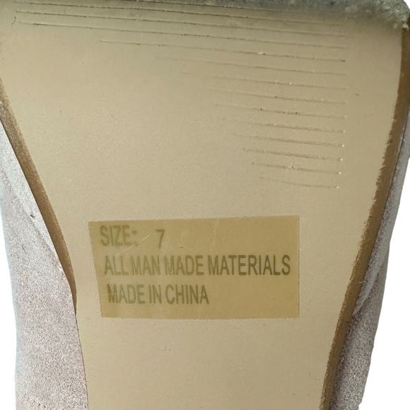 Taupe Open Toe High Heels Charlotte Russe Womens Size 7 - Picture 12 of 12